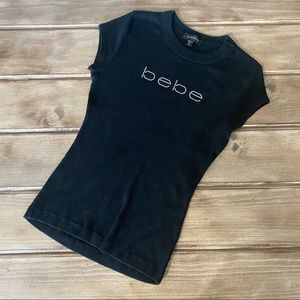 Bebe tee womens size M